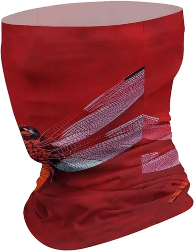 Vista 2 de Dragonfly Neck Gaiter for Men Women Upf 50+ Sun Protection Balaclava Face Mask Cover Moisture Wicking & Quick Dry Neckerchief Seamless Ski Mask