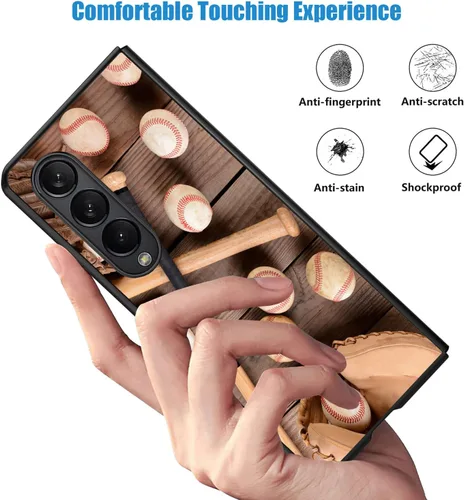Vista 5 de Funda protectora para Samsung Galaxy Z Fold 3, Slim Fit Hard PC antigolpes, antiarañazos, elegante funda protectora para Samsung Galaxy Z Fold 3 5G