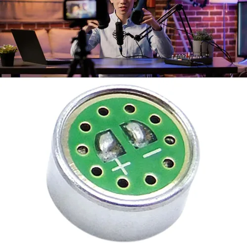 Vista 5 de Simhoa Cápsula de micrófono de audio del micrófono del condensador de Electret para la producción de la película de los postes