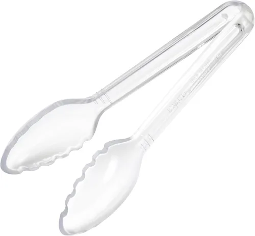 Vista 10 de Winco Pinzas para servir curvadas de grado comercial de 6 pulgadas, color negro