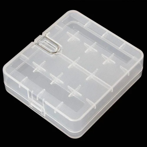Vista 3 de Gocomcom Honbay Battery Storage Case/Box/Organizer/Holder for 4 18650 Batteries or 8 CR123A Battery, Pack of 6 (White)