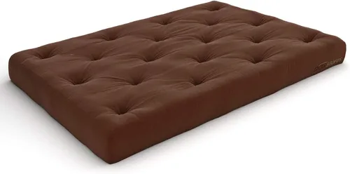 Vista 35 de Nirvana Futons Colchón de futón individual extra grueso de 10 pulgadas, sarga negra, fabricado en Estados Unidos