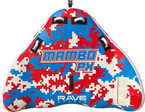 Vista 10 de RAVE Sports Mambo Boat Tubo remolcable - Tubo inflable para 1-3 jinetes