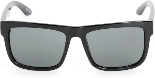 Vista 2 de Spy Optic Discord - Lentes de sol negro brillante con lente verde gris feliz + calcomanía