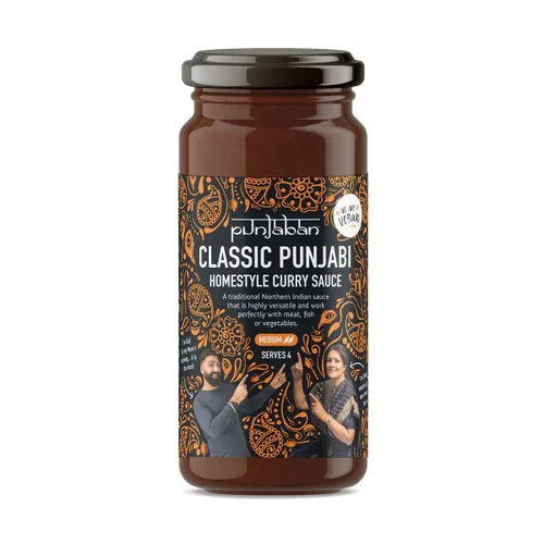 Vista 4 de Punjaban Hot Authentic Curry Base 12.35 oz (Paquete de 6)