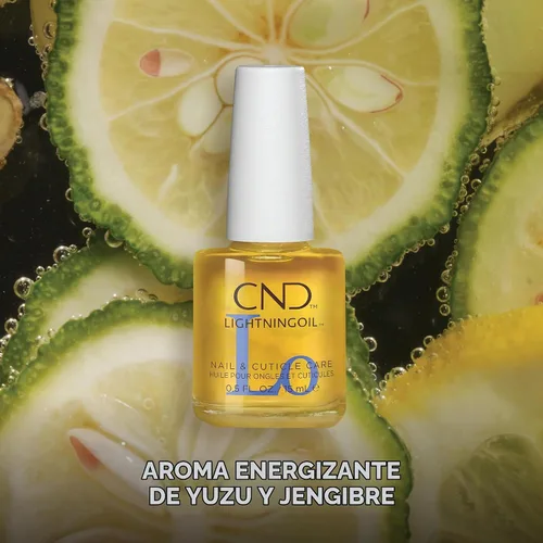 Vista 4 de CND LightningOil, Aceite de cutícula de absorción rápida, 0.5 fl oz