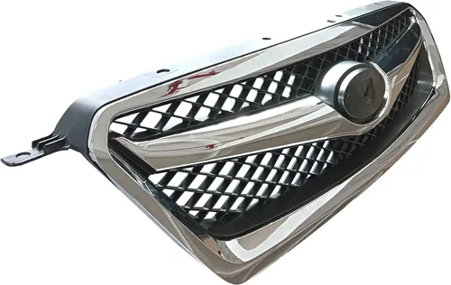 Vista 6 de PartsFlow Parachoques delantero parrilla negro con cromo malla parrilla para 2010 2011 2012 Subaru Legacy 91121AJ03B Negro con cromo para Subaru