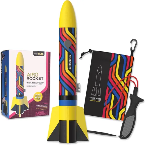 Vista 12 de Airo Rocket™ - Lanzacohetes inflable para niños - Se eleva 150 pies