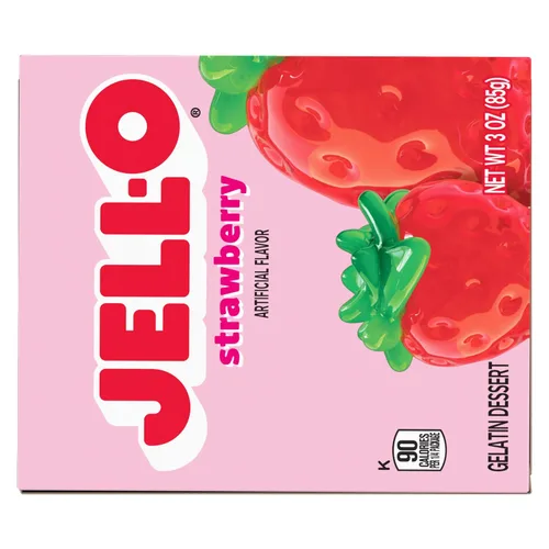 Vista 8 de Jell-O Gelatina de fresa, 3 oz