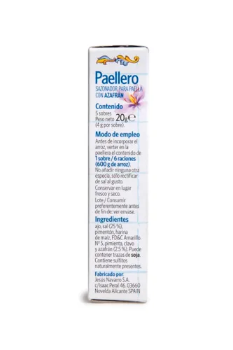 Vista 4 de belseher Paella condimento de España (5 paquetes)