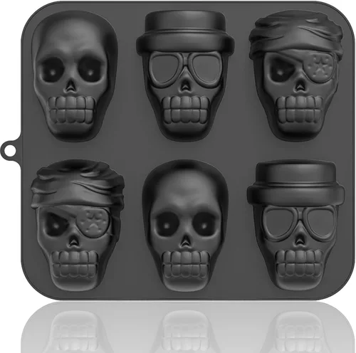 Vista 19 de Moldes de silicona para gomitas de oso, 32 unidades, molde antiadherente para dulces de chocolate, 18 formas para 327 dulces, con 4 goteros, cepillo