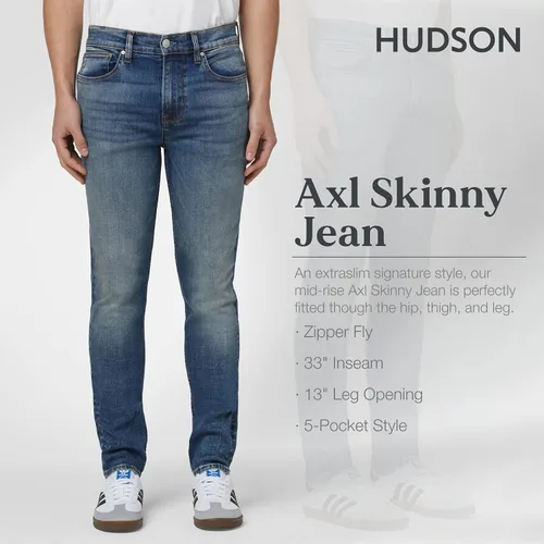 Vista 2 de HUDSON Men's Axl Slim Jean Rp