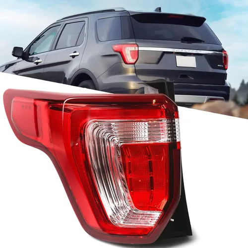 Vista 8 de FIONE - Conjunto de luz trasera para Ford Explorer 2016 2017 2018 2019 RH 2016-2019