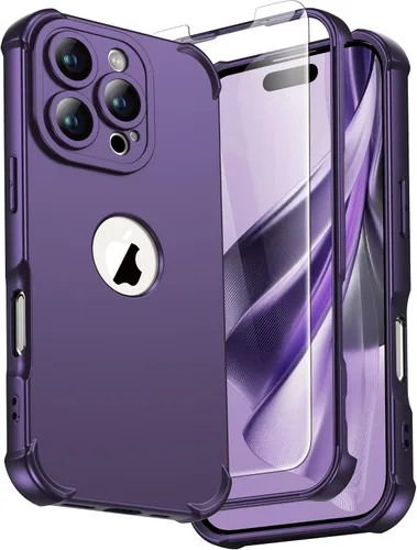 Vista 109 de ORETECH Funda para iPhone 11, con [2 protectores de pantalla de vidrio templado] [prueba de caídas de grado militar de 10 pies]