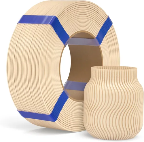 Vista 29 de ELEGOO Filamento de relleno básico PLA 1.75mm negro 4KG, filamento para impresora 3D sin carrete precisión dimensional +/- 0.02mm, PLA para 4*2.2