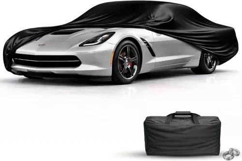 Vista 18 de Chevrolet Corvette - Funda de coche para C1 (1953-1957), resistente a los arañazos, cubierta de automóvil para interiores, material ultra suave