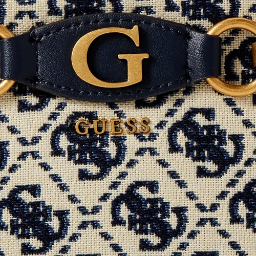 Vista 3 de GUESS Izzy - Cartera organizadora de doble cremallera para mujer, plegable