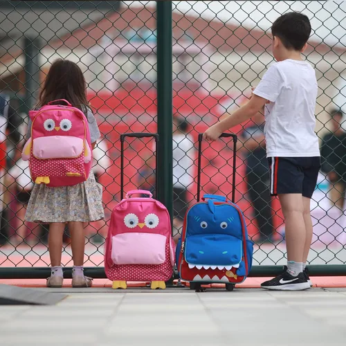 Vista 3 de Maleta Yodo, para usar de 3 maneras, con ruedas, para niño