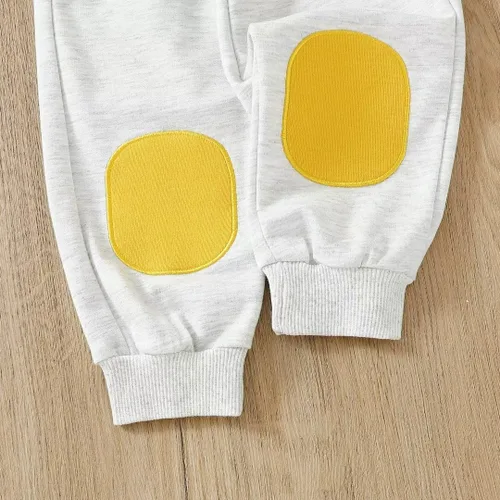 Vista 15 de Ropa para bebé niño pequeño, conjuntos de otoño e invierno, sudadera de manga larga con oso y pantalones, conjunto de 6 meses a 2 años