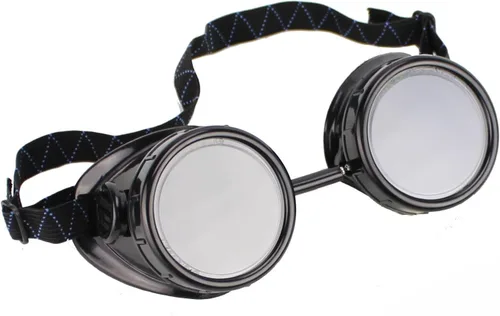 Vista 4 de TITUS Copa tipo C Marco de calidad industrial gafas de soldadura UV IR verde 5,7,8,9,10,11,12,13, o 14 filtro con estuche y almohadillas