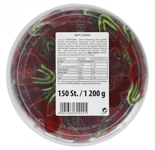 Vista 2 de Felices Haribo Cerezas 2.6 lbs