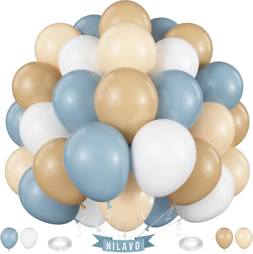 Vista 14 de Globos Negros y Naranjas de 12 Pulgadas, Globos de Confeti Negro Naranja Plateado, Globos de Halloween Trick or Treat para Niños y Hombres