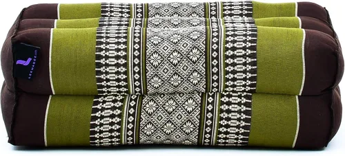 Vista 2 de Leewadee Cojín Bloque de Yoga 14 x 7 x 4.5 pulgadas - Kapok Yoga