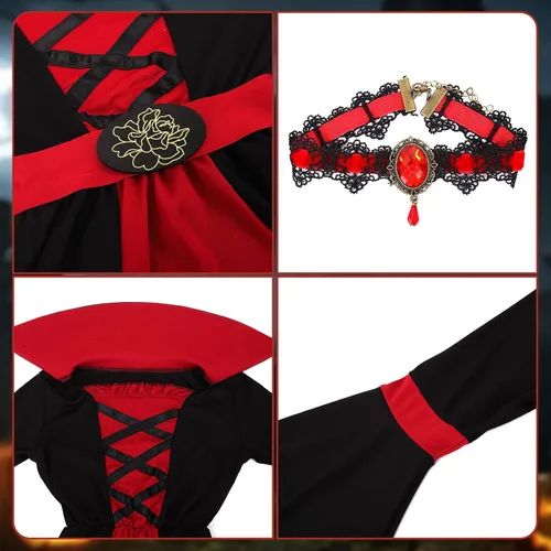 Vista 3 de Tackview Girls Costume