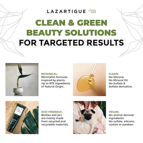 Vista 6 de Lazartigue Nourish - Champú bajo 2 en 1, mantecas de karité y babasú, nutrición intensiva para cabello seco, vegano, sin sulfatos y silicona, 5.1