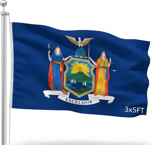 Vista 51 de Bandera para exteriores de SSK de poliéster resistente al clima por ambos lados. Tamaño grande: 3 pies por 5 pies, camuflaje (Army Star (Camo))