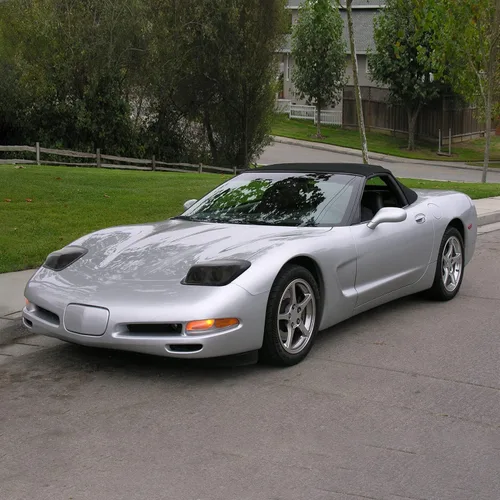 Vista 2 de SPEC-D TUNING LHP-CVET97G-RS Faro proyector - Smoke 97-04 Chevrolet Corvette