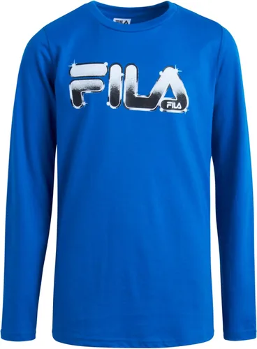 Vista 5 de Fila Camiseta deportiva para niños, paquete de 2 camisetas de rendimiento para niños, camiseta deportiva deportiva para niños (talla 8-20)