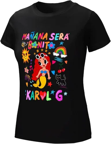 Vista 6 de Camiseta casual para mujer, camiseta de manga corta, camiseta de verano