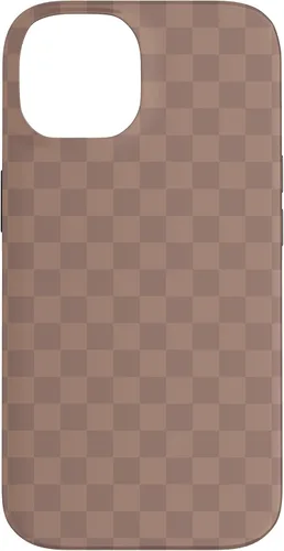 Vista 4 de Chic Brown Checkered Checkerboard Pattern Trendy Case for iPhone 16