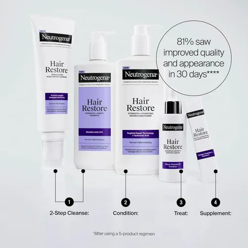 Vista 7 de Neutrogena Hair Restore Pro - Suplemento de péptido de colágeno en polvo, 20