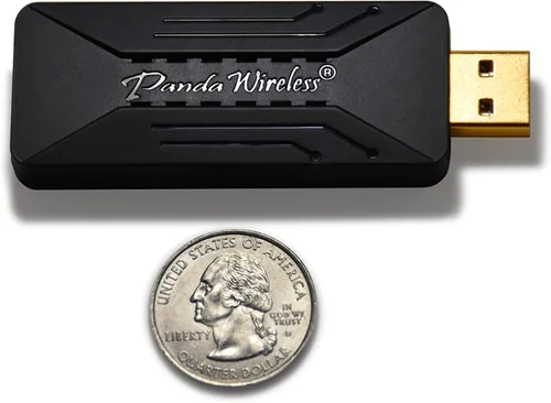 Vista 5 de Panda Wireless PAU0C AC1200 Adaptador USB inalámbrico de doble banda - Windows 7/8/10/11/2019/2022, Zorin, MXLinux, Mint, Ubuntu, Fedora, openSUSE