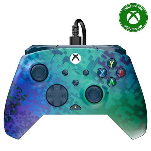 Vista 17 de Turtle Beach Rematch Advanced Wired Gaming Controller Licensed for Xbox Series X S, Xbox One, Windows PC - Colorful, Remappable Buttons, Hair