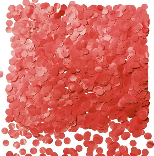 Vista 10 de Confeti de mesa de corazón burdeos – Confeti metálico en forma de corazón de papel de aluminio para el día de San Valentín, confeti de Mylar