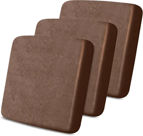 Vista 37 de Fundas de cojín tipo cuero para sofá, juego de fundas protectoras de muebles para sillón seccional, sofá biplaza de tela de elastano elástica
