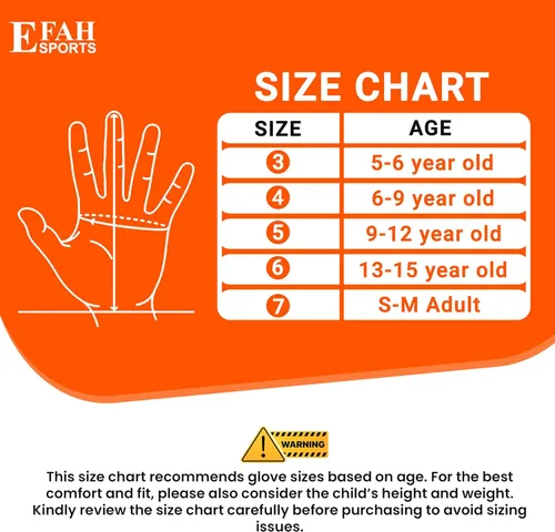 Vista 7 de Guantes de portero de fútbol para niños y jóvenes, guantes de portero de fútbol con palmas de agarre fuerte