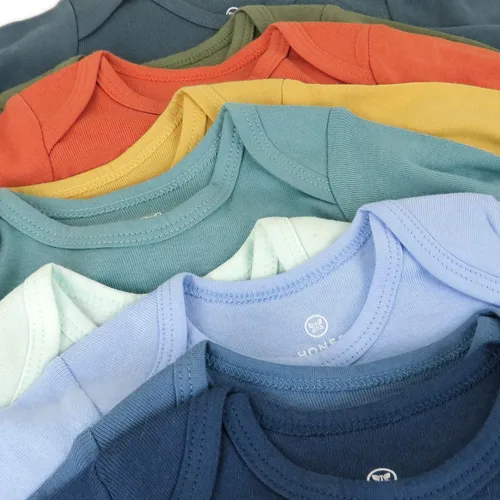 Vista 3 de HonestBaby Unisex Baby 10-Pack Organic Cotton Short