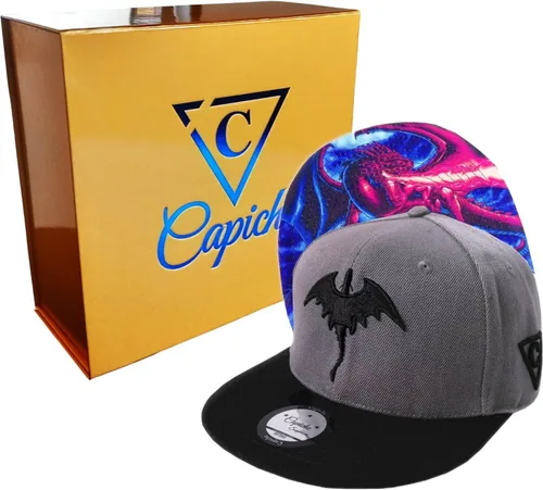 Vista 2 de Capiche - Gorra de visera plana de serie especial, talla única, unisex, hombre, más de 99 diseños