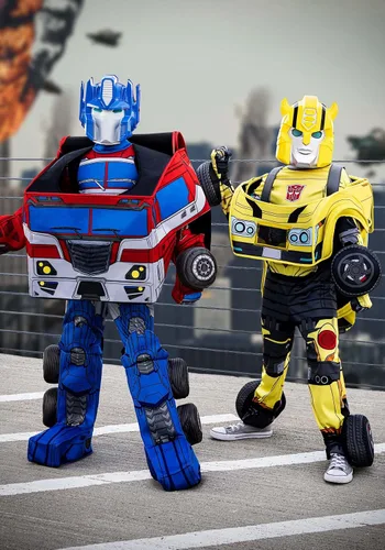 Vista 9 de Disfraz de Optimus Prime de Transformers para niño