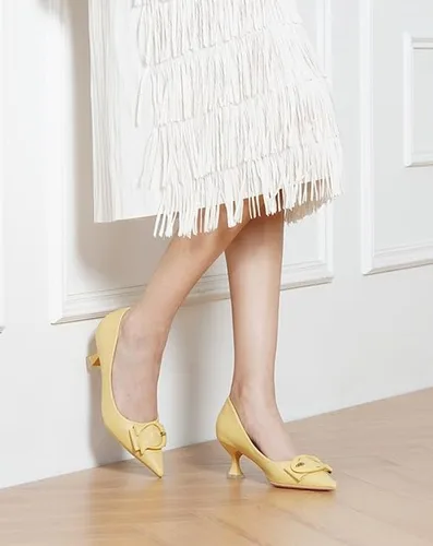Vista 5 de C.Paravano Zapatos de tacón bajo para mujer Zapatos de tacón bajo para mujer Zapatos de tacón de diseñador para mujer Tacones de gatito