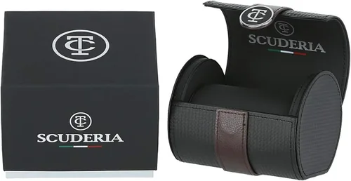 Vista 4 de CT Scuderia Scrambler Saturno Reloj de oro rosa para hombre italiano CWEF00219