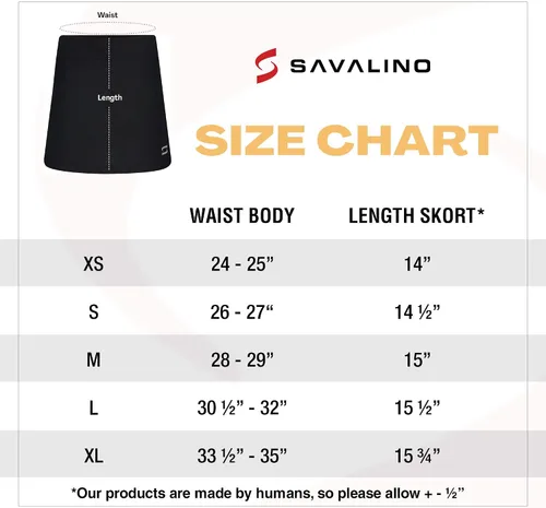 Vista 4 de SAVALINO Skort de tenis para mujer con pantalones cortos y bolsillos de bola falda de bolos atlética talla XS-XL