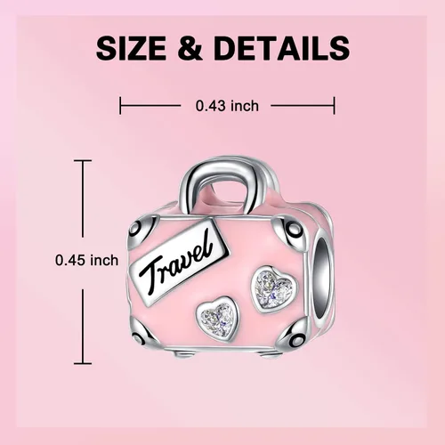 Vista 283 de Dije de girasol con diseño de estrella y luna y elefante para pulsera, collar de plata de ley 925, dijes de corazón de amor para mujer, regalo