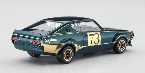 Vista 2 de Hasegawa 20642 1/24 Nissan Skyline 2000GT-R Racing Concept Model Kit, multicolor