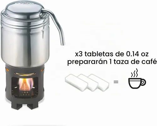 Vista 3 de Esbit 1300-grados tabletas de combustible sólido para mochileros, Camping, Prep de emergencia, sin humo y pasatiempo