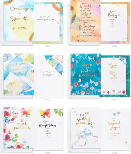 Vista 7 de American Greetings - Paquete de tarjetas para todas las ocasiones, diseños de Kathy Davis (40 unidades)